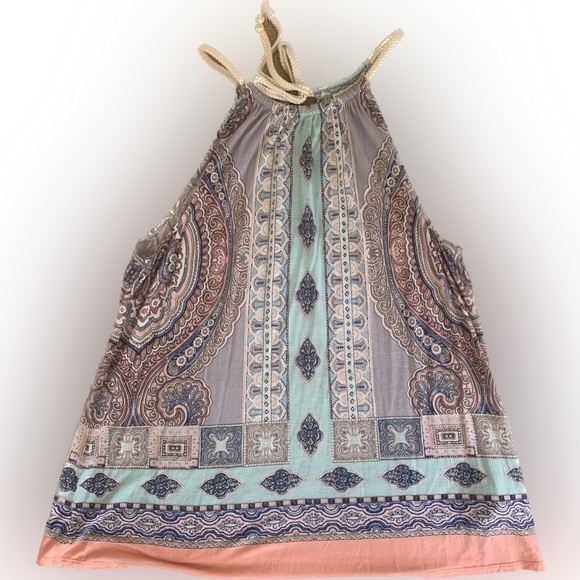 Anthropologie high neck halter sleeveless top - Picture 1 of 6